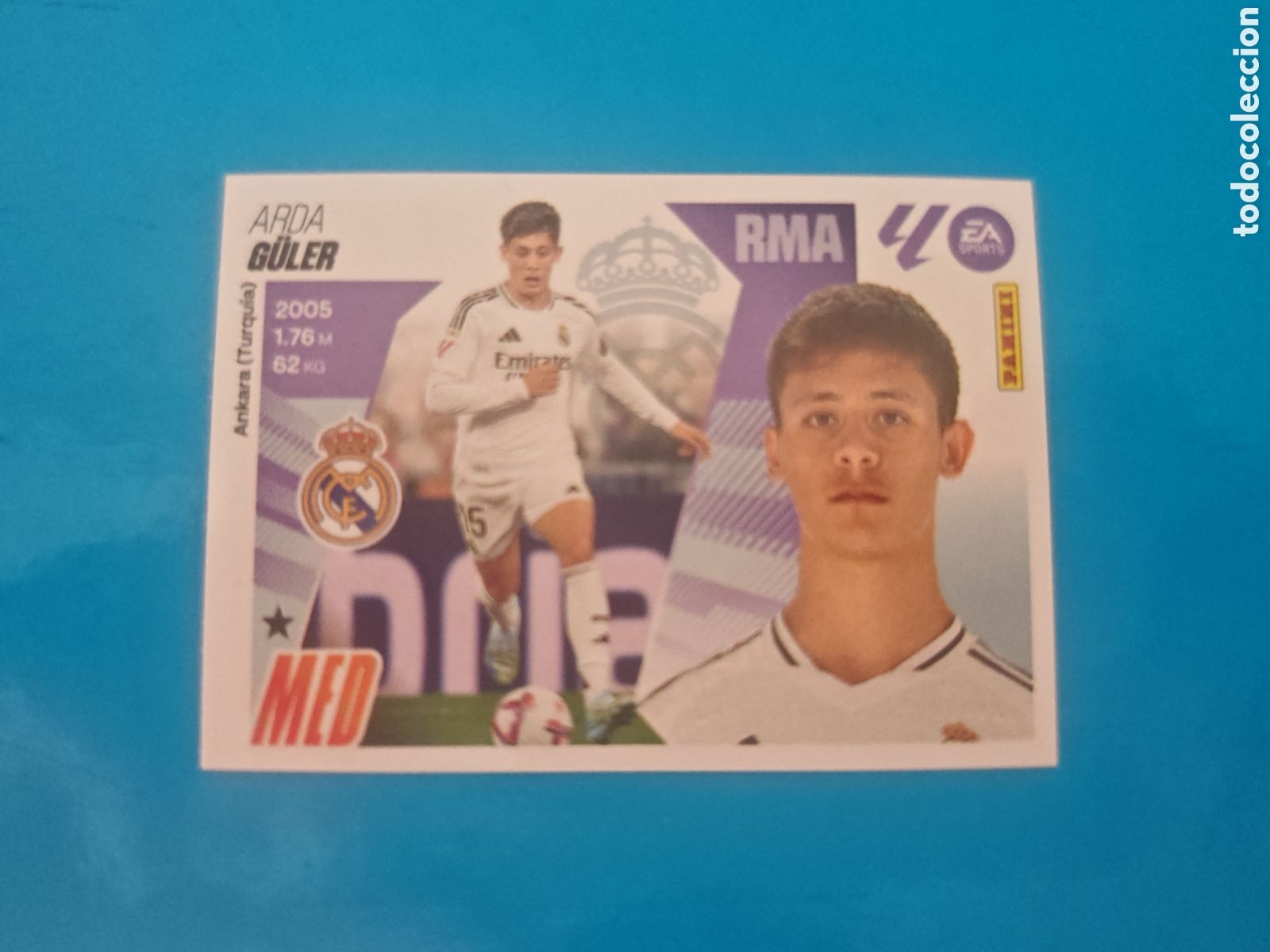 Coleccionismo Cromos antiguos: Arda Guler 16 Liga Este 25-26 Real Madrid