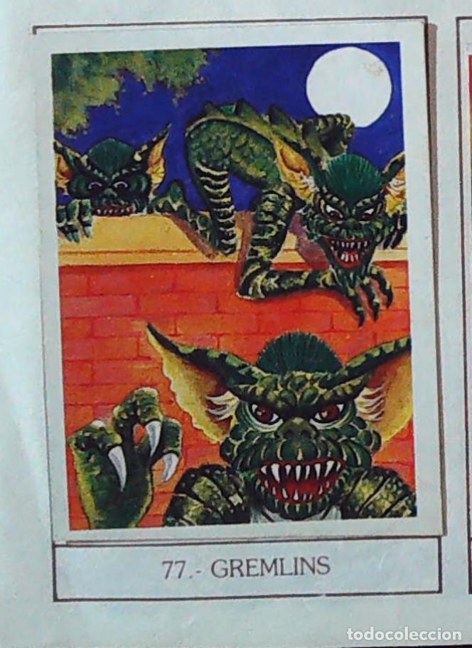 Coleccionismo Cromos antiguos: monstruos mundicrom a&ntilde;os 80 cromo recuperado 77 GREMLINS