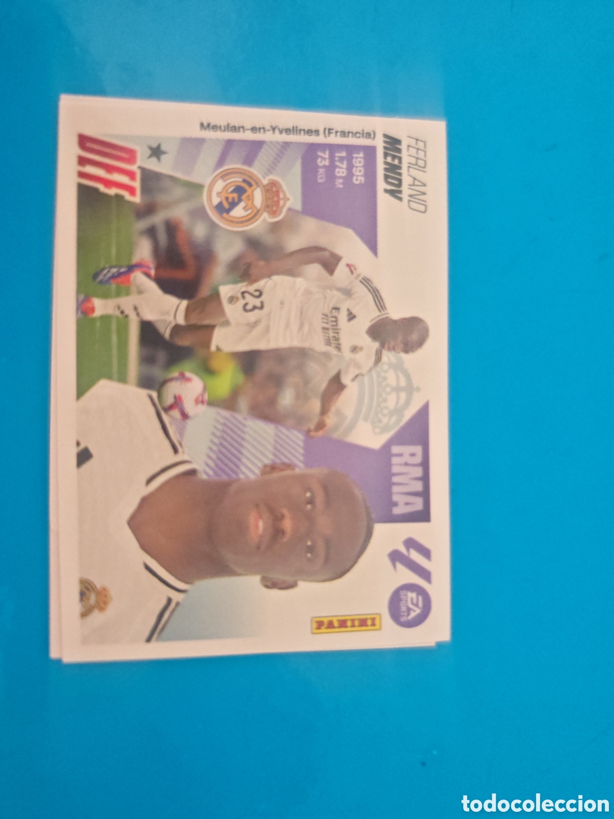 Coleccionismo Cromos antiguos: Ferland Mendy 10A Liga Este 25-26 Real Madrid