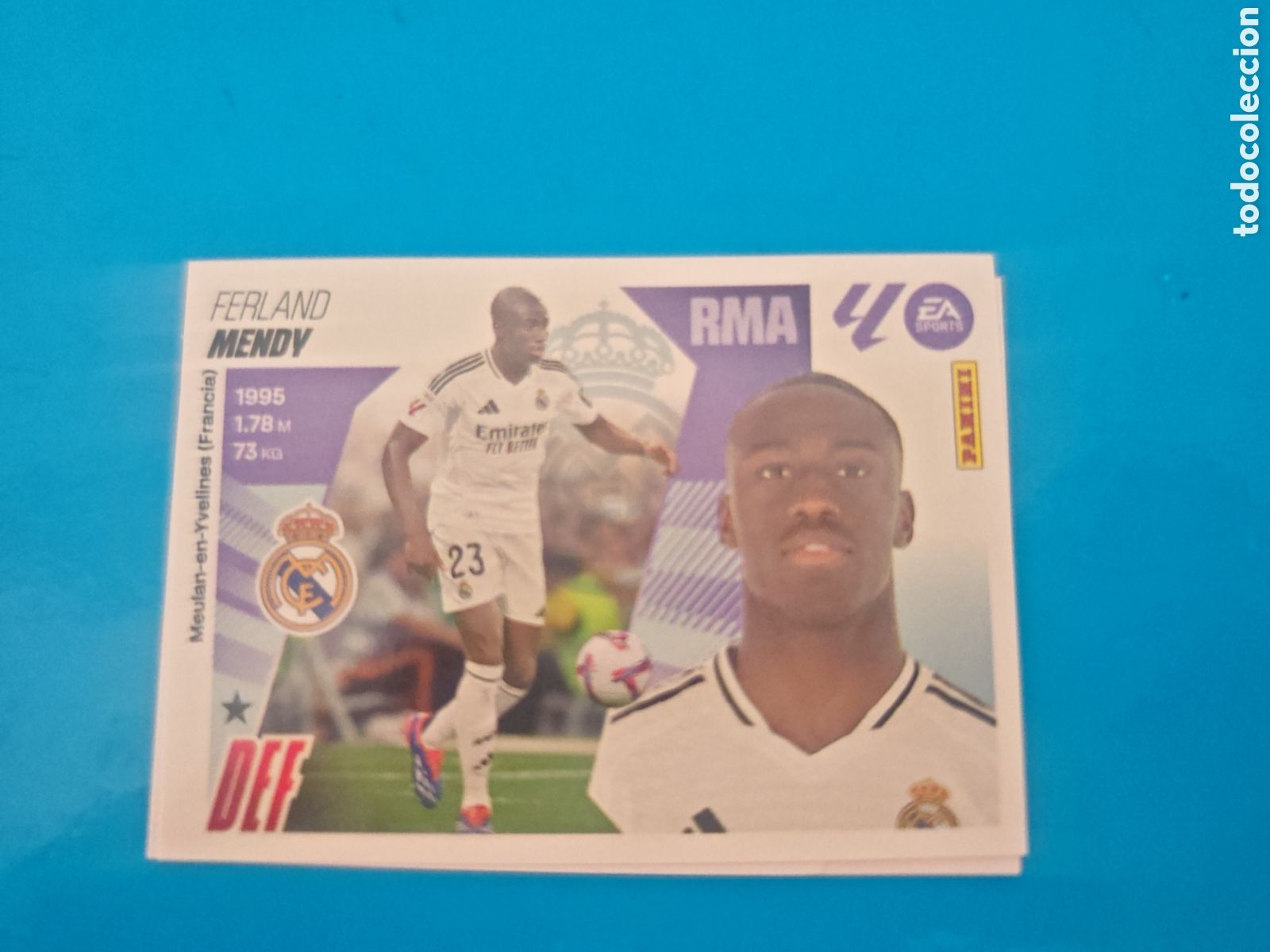 Coleccionismo Cromos antiguos: Ferland Mendy 10A Liga Este 25-26 Real Madrid