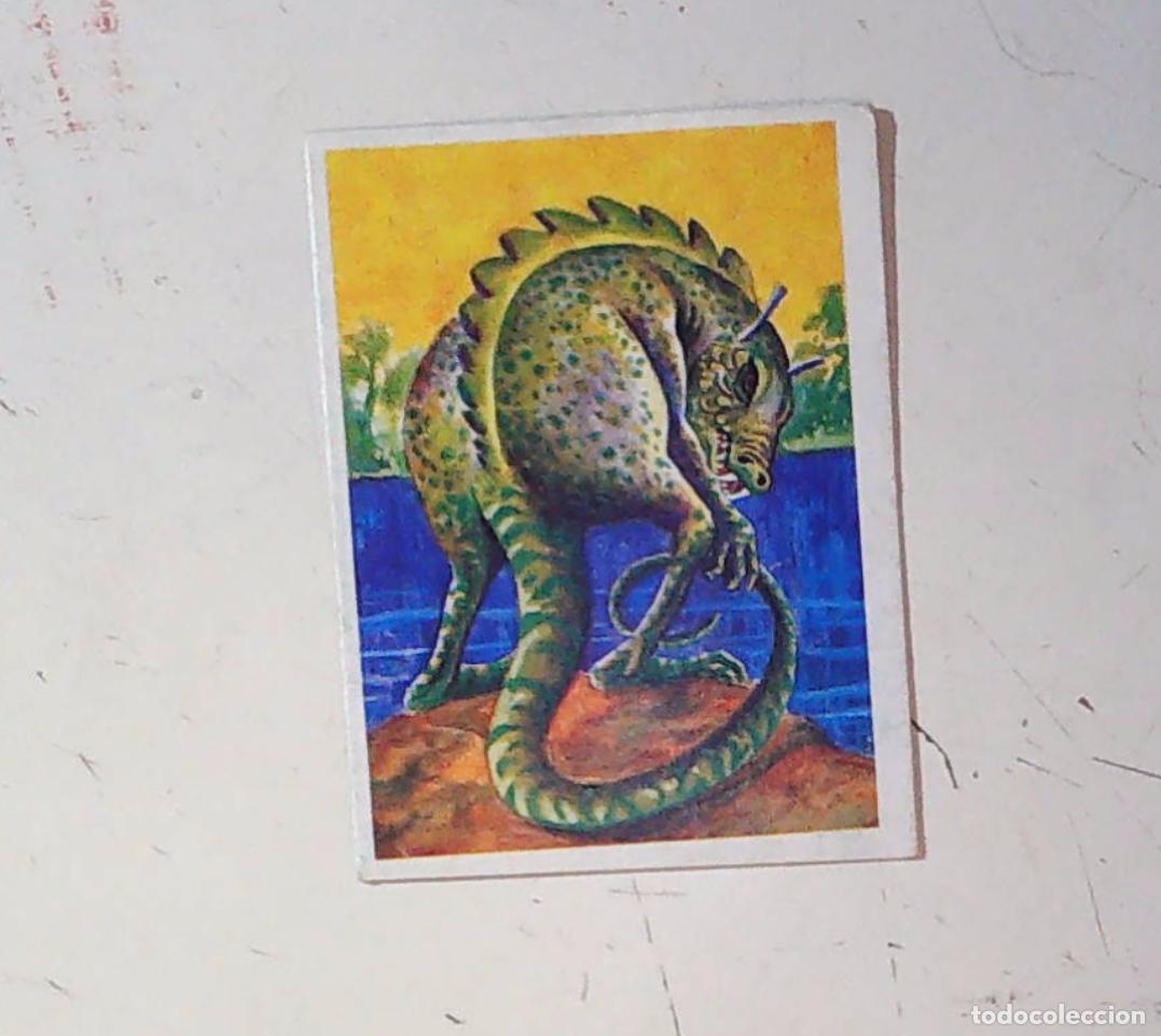 Coleccionismo Cromos antiguos: monstruos mundicrom a&ntilde;os 80 cromo recuperado 92 BUSHINDA