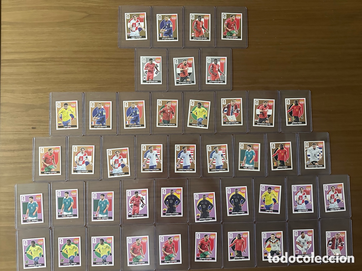 Coleccionismo Cromos antiguos: SET ESPECIAL EXTRA STICKERS MUNDIAL 2026
