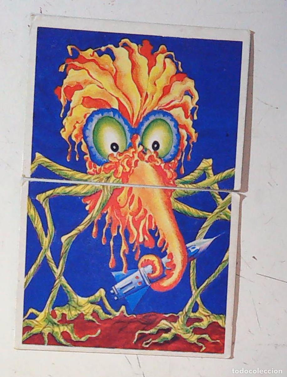 Coleccionismo Cromos antiguos: monstruos mundicrom a&ntilde;os 80 cromo recuperado 113 114 ARA&Ntilde;A DE SIRIO