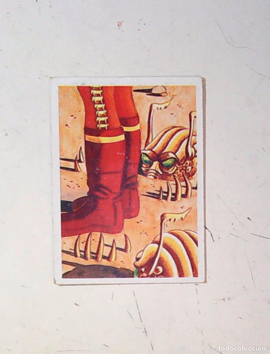 Coleccionismo Cromos antiguos: monstruos mundicrom a&ntilde;os 80 cromo recuperado 116 HABITANTE DEL DESIERTO DE ZHLOBIN