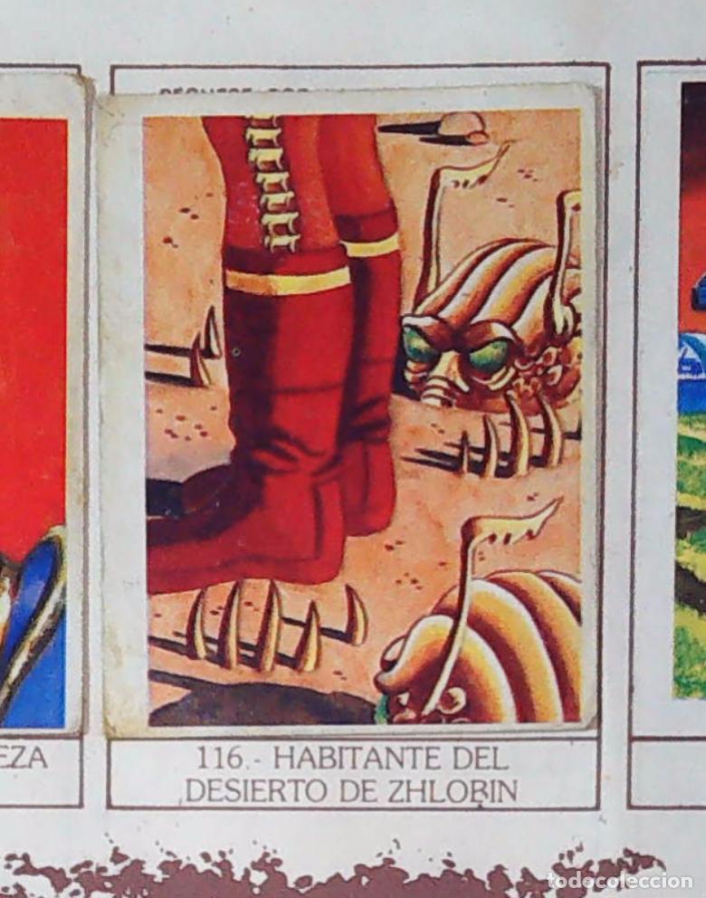 Coleccionismo Cromos antiguos: monstruos mundicrom a&ntilde;os 80 cromo recuperado 116 HABITANTE DEL DESIERTO DE ZHLOBIN