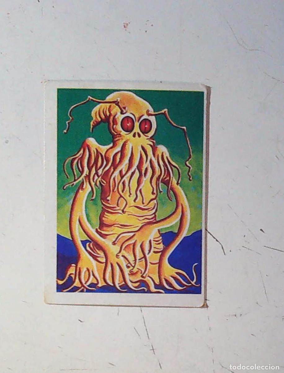 Coleccionismo Cromos antiguos: monstruos mundicrom a&ntilde;os 80 cromo recuperado 120 VA UKKA R2