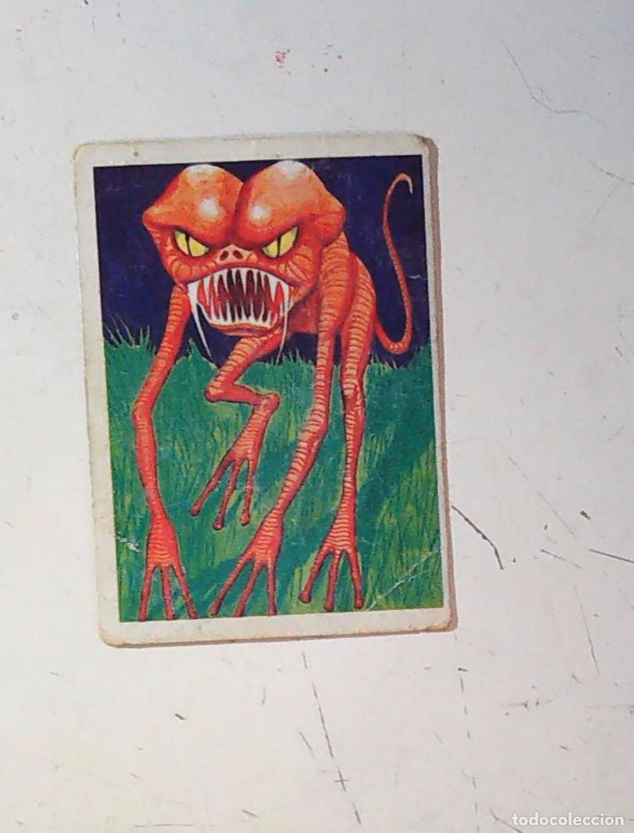 Coleccionismo Cromos antiguos: monstruos mundicrom a&ntilde;os 80 cromo recuperado 126 YURGA