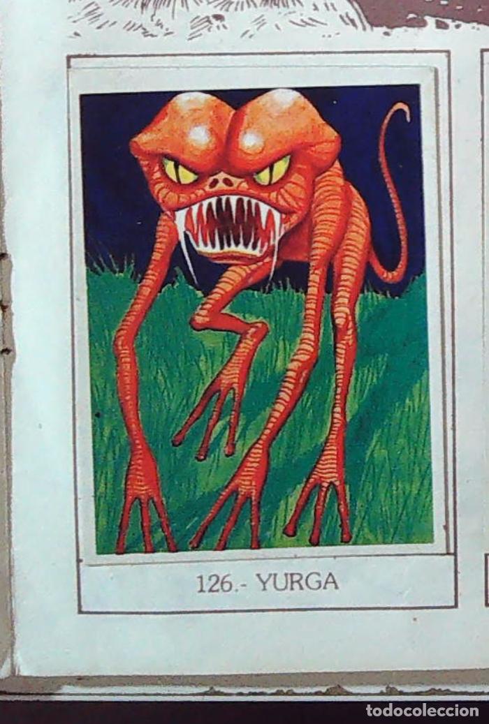 Coleccionismo Cromos antiguos: monstruos mundicrom a&ntilde;os 80 cromo recuperado 126 YURGA
