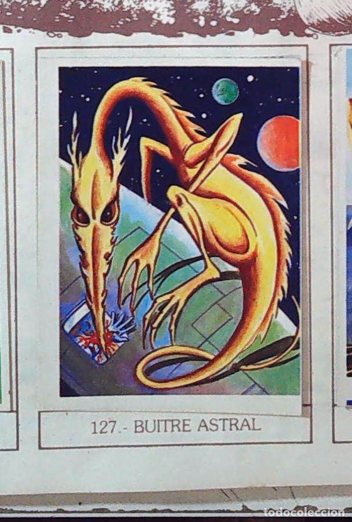 Coleccionismo Cromos antiguos: monstruos mundicrom a&ntilde;os 80 cromo recuperado 127 BUITRE ASTRAL