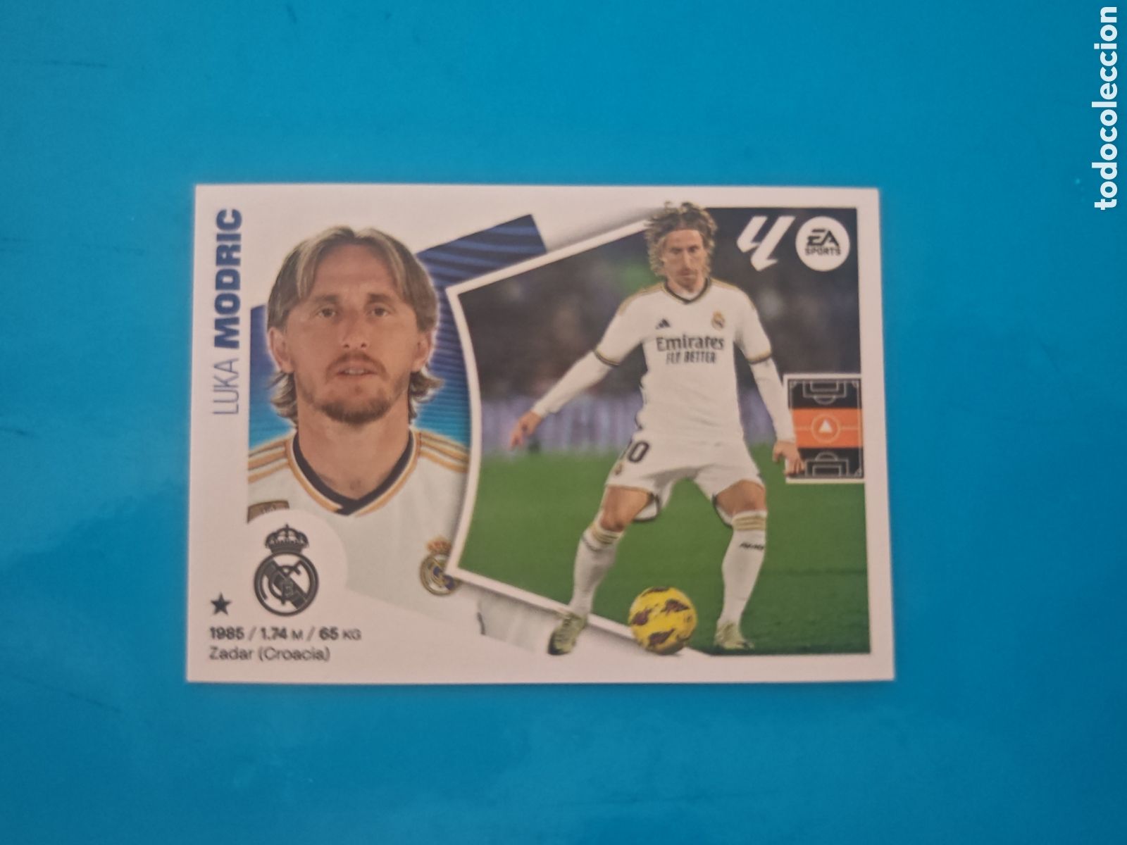 Coleccionismo Cromos antiguos: Luka Modric 15 Liga Este 24-25 Real Madrid