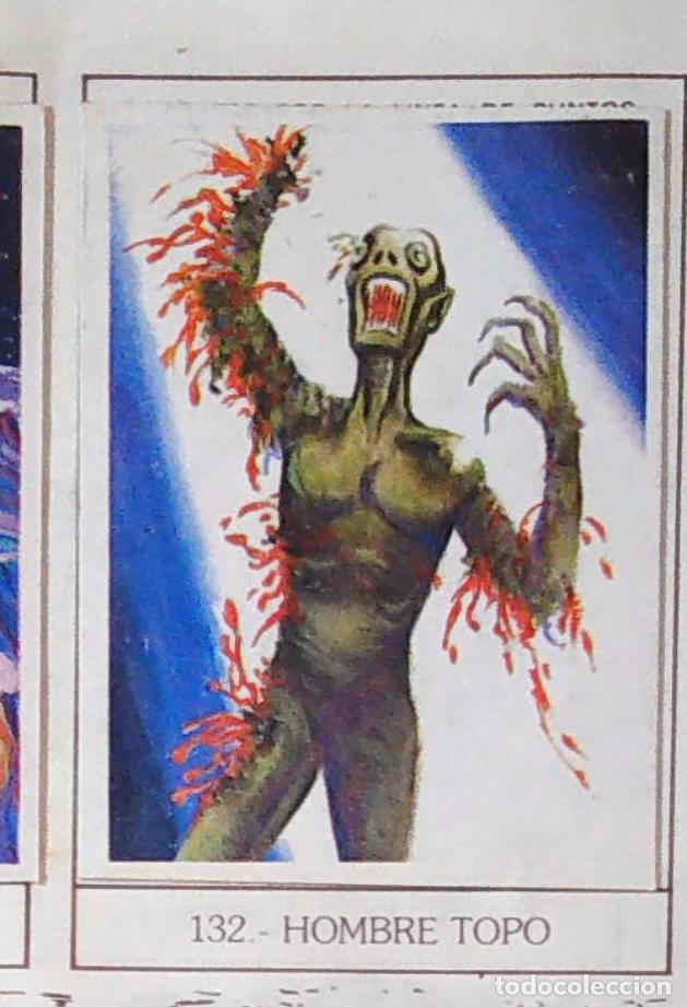 Coleccionismo Cromos antiguos: monstruos mundicrom a&ntilde;os 80 cromo recuperado 132 HOMBRE TOPO