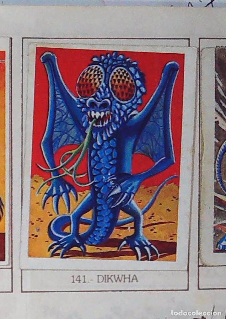 Coleccionismo Cromos antiguos: monstruos mundicrom a&ntilde;os 80 cromo recuperado 141 DIKWHA