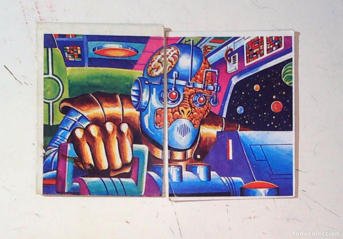 Coleccionismo Cromos antiguos: monstruos mundicrom a&ntilde;os 80 cromo recuperado 145 146 EL ULTIMO LOHDZ