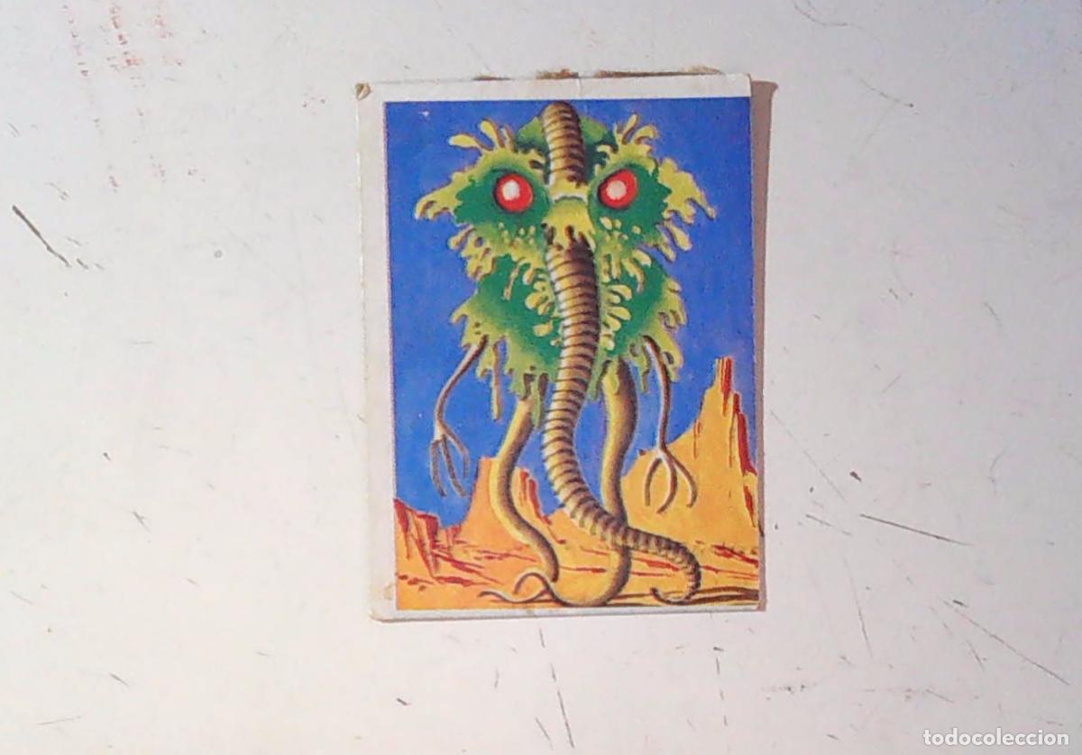 Coleccionismo Cromos antiguos: monstruos mundicrom a&ntilde;os 80 cromo recuperado 149 TRANSHUMADOR VEGETAL