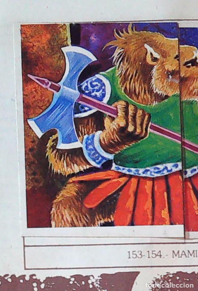 Coleccionismo Cromos antiguos: monstruos mundicrom a&ntilde;os 80 cromo recuperado 153 MAMIFERMAN MAMIFER MAN