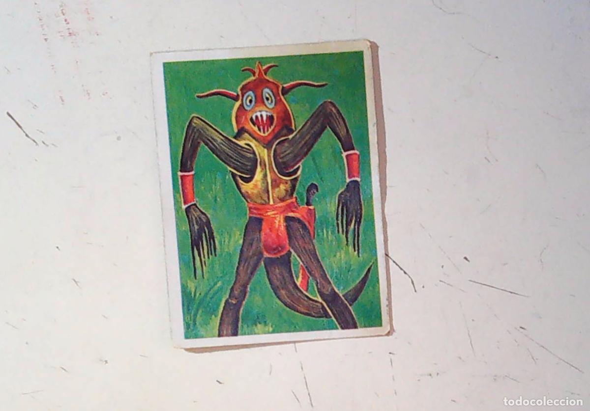 Coleccionismo Cromos antiguos: monstruos mundicrom a&ntilde;os 80 cromo recuperado 160 EMEVEINTIUNO 160 TT
