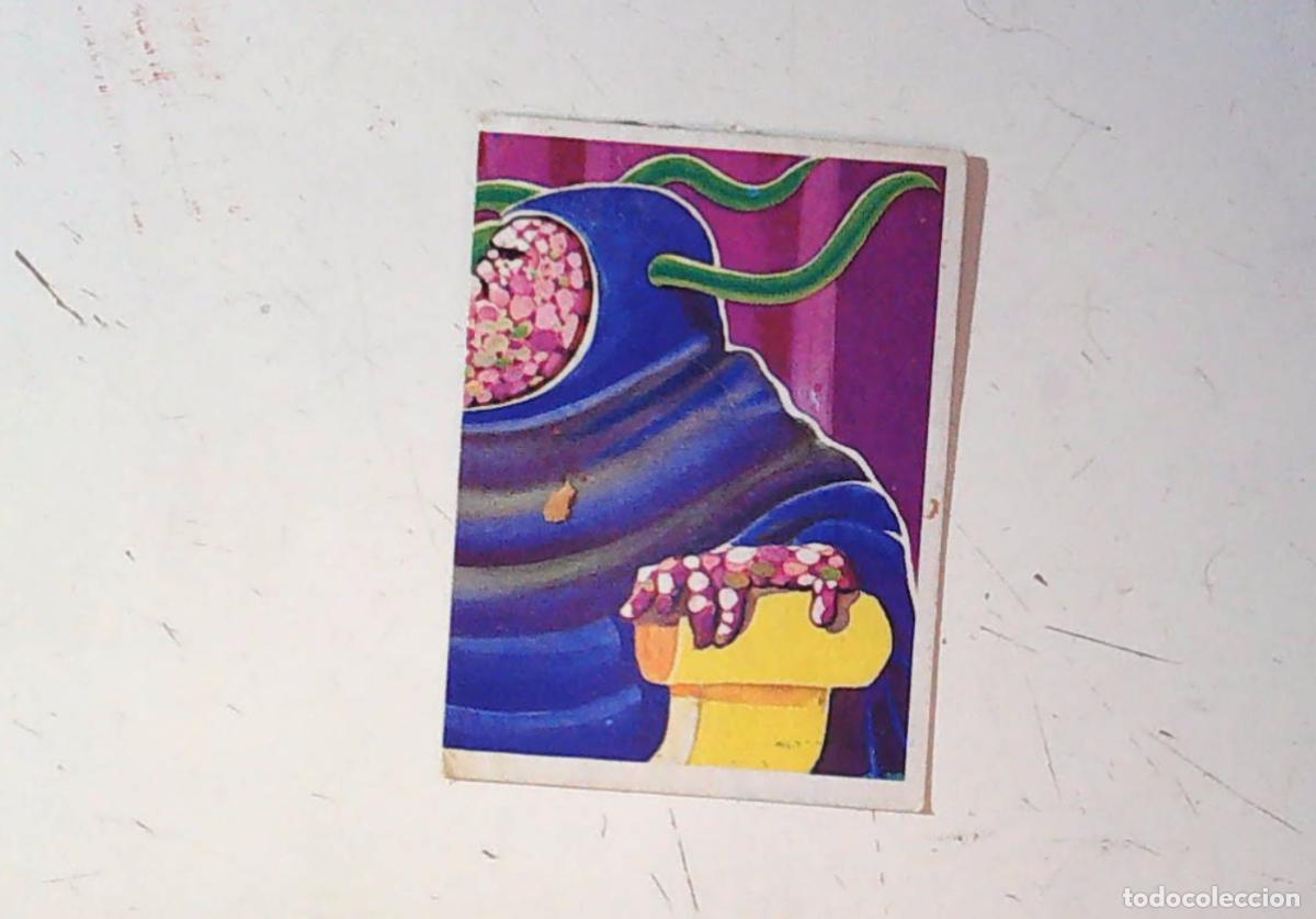 Coleccionismo Cromos antiguos: monstruos mundicrom a&ntilde;os 80 cromo recuperado 160 EMEVEINTIUNO 162 MORE GRASA