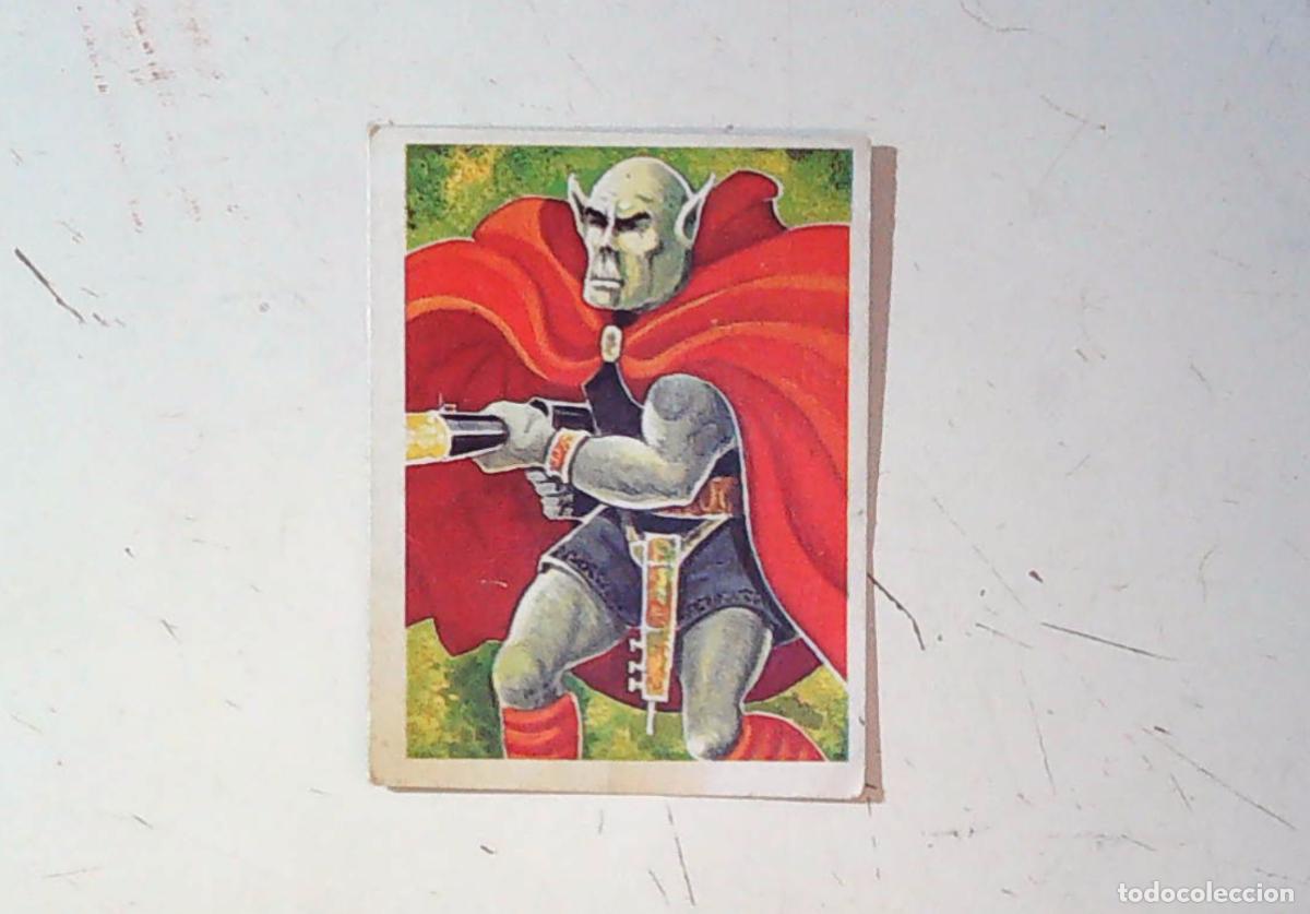Coleccionismo Cromos antiguos: monstruos mundicrom a&ntilde;os 80 cromo recuperado 163 COMANDANTE SEIS ORO