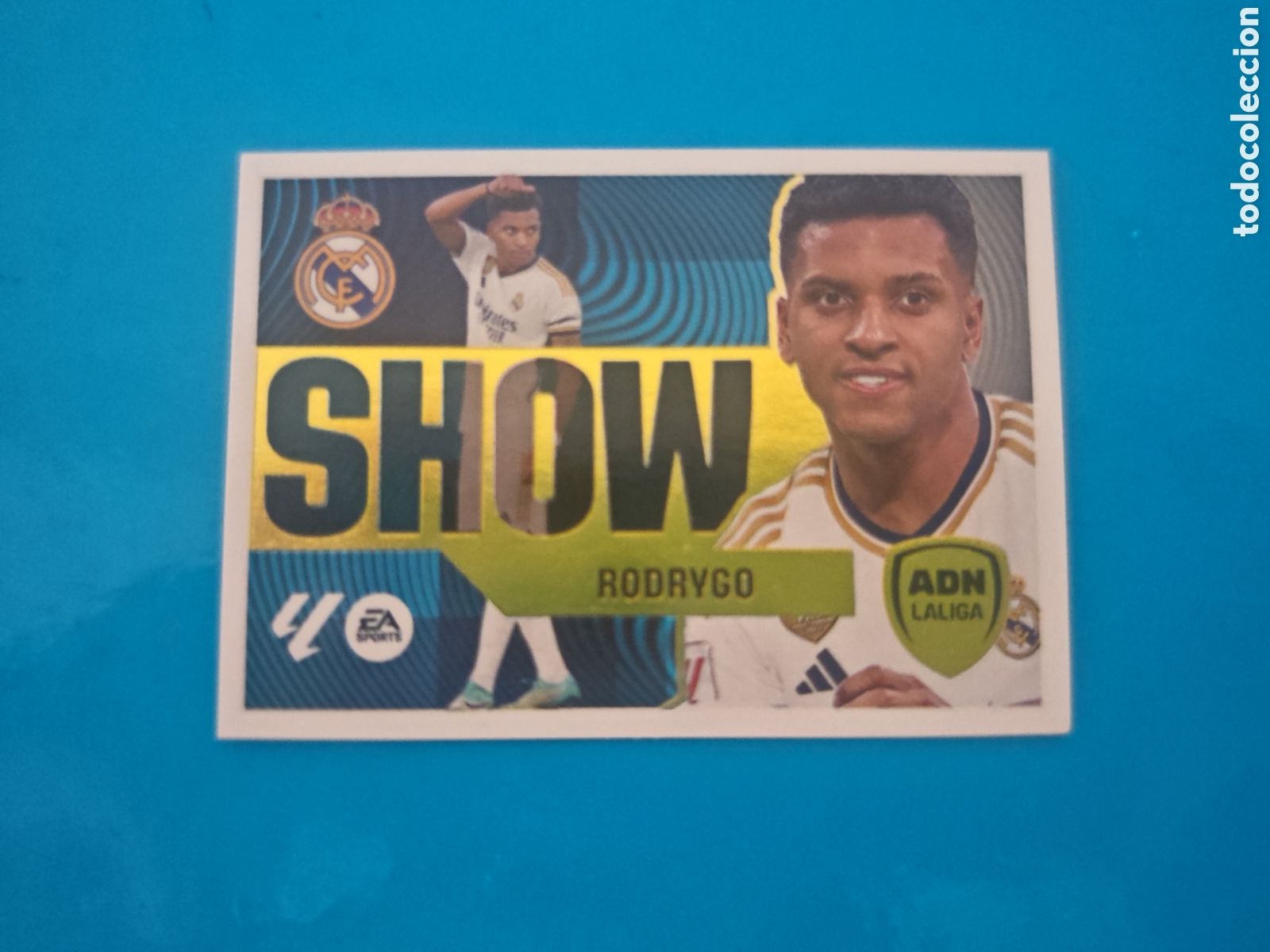 Coleccionismo Cromos antiguos: Rodrygo Goes Show ADN Liga Este 24-25 Real Madrid