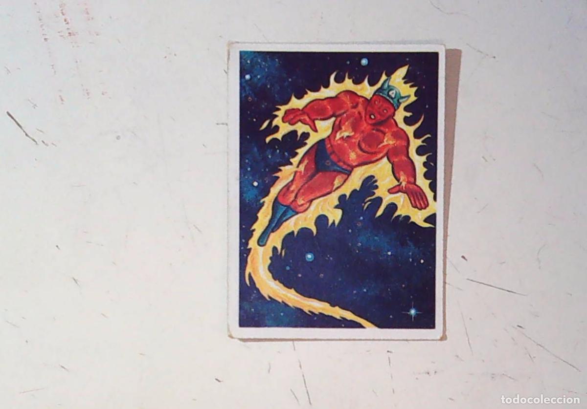 Coleccionismo Cromos antiguos: monstruos mundicrom a&ntilde;os 80 cromo recuperado 175 TARG LA ANTORCHA