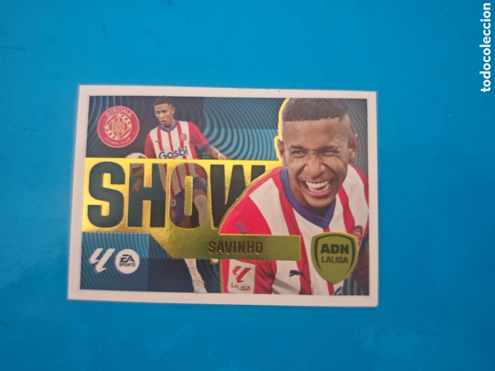 Coleccionismo Cromos antiguos: Savinho Show ADN Liga Este 24-25 Girona