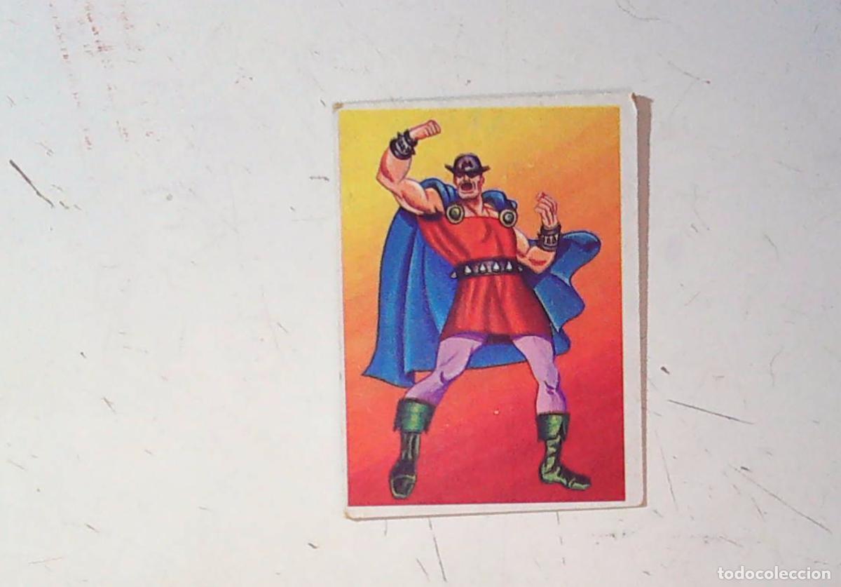 Coleccionismo Cromos antiguos: monstruos mundicrom a&ntilde;os 80 cromo recuperado 180 MAGNETIKUM MAN