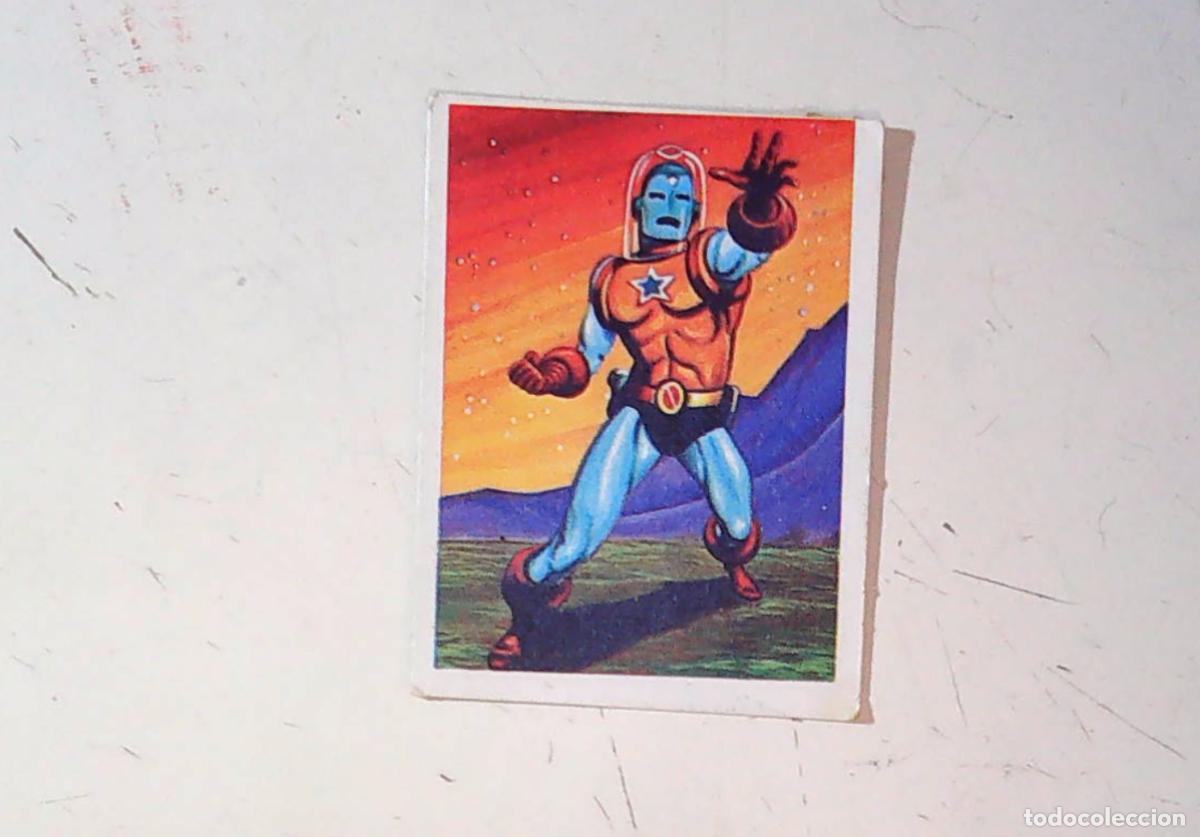 Coleccionismo Cromos antiguos: monstruos mundicrom a&ntilde;os 80 cromo recuperado 182 EL HOMBRE DE ACERO