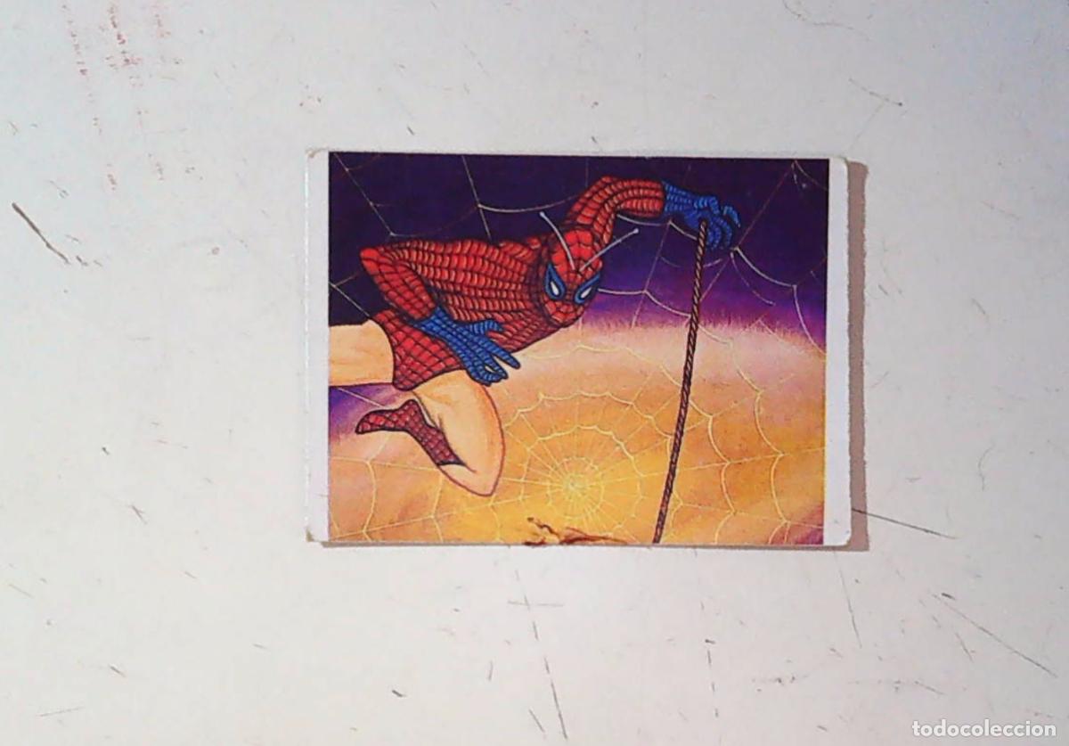 Coleccionismo Cromos antiguos: monstruos mundicrom a&ntilde;os 80 cromo recuperado 183 TARANTULA MAN