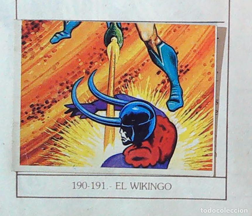 Coleccionismo Cromos antiguos: monstruos mundicrom a&ntilde;os 80 cromo recuperado 191 EL WIKINGO