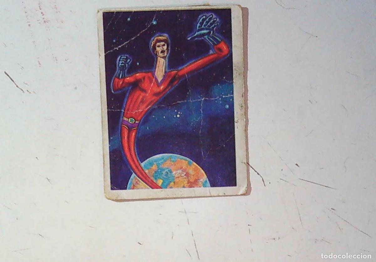 Coleccionismo Cromos antiguos: monstruos mundicrom a&ntilde;os 80 cromo recuperado 185 EL HOMBRE ELASTICO