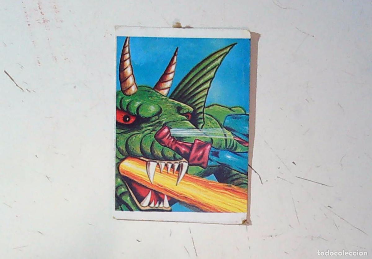 Coleccionismo Cromos antiguos: monstruos mundicrom a&ntilde;os 80 cromo recuperado 187 EL COMANDANTE EUROPA