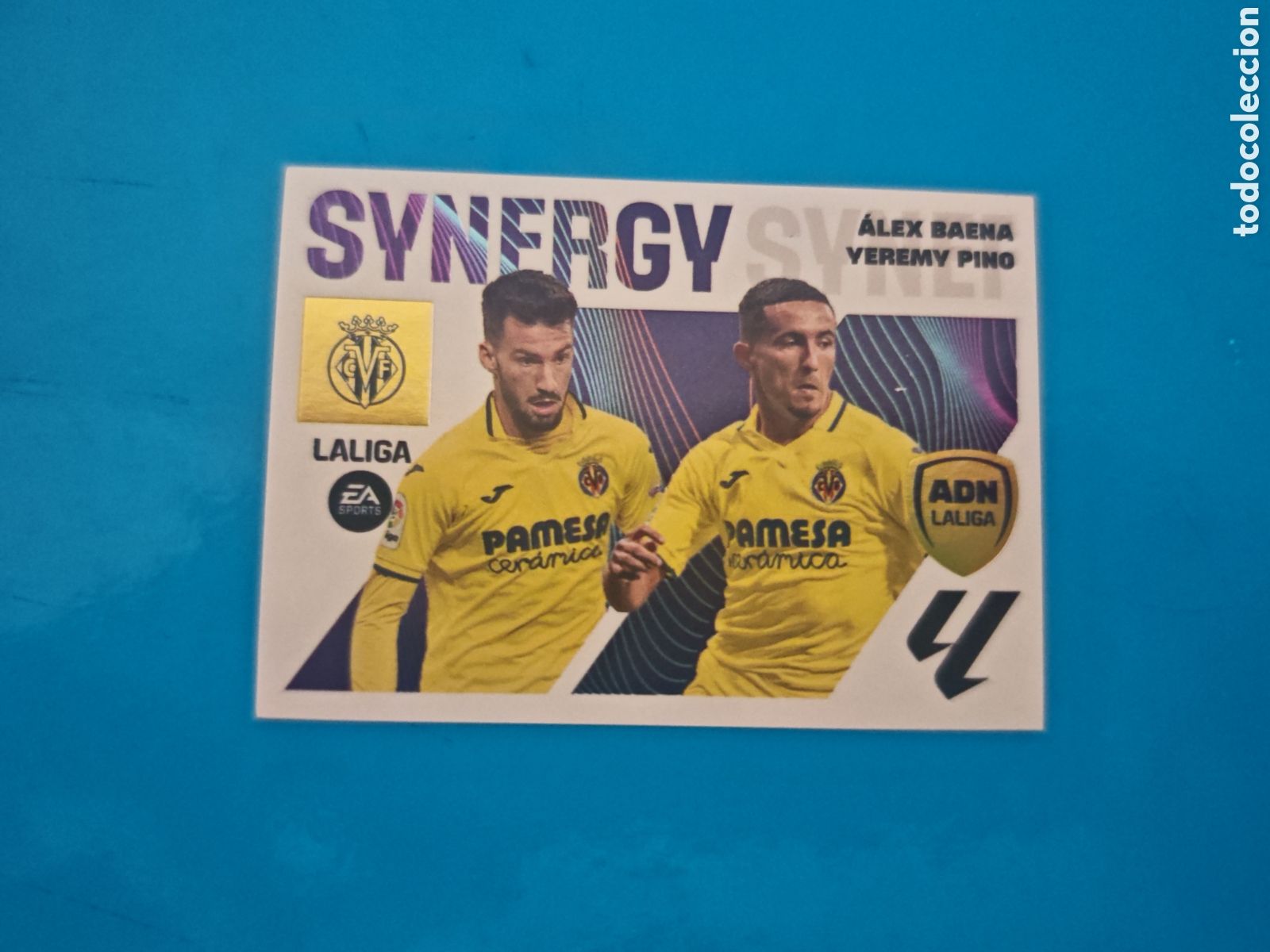Coleccionismo Cromos antiguos: Synergy 18 Liga Este 23-24 Villarreal