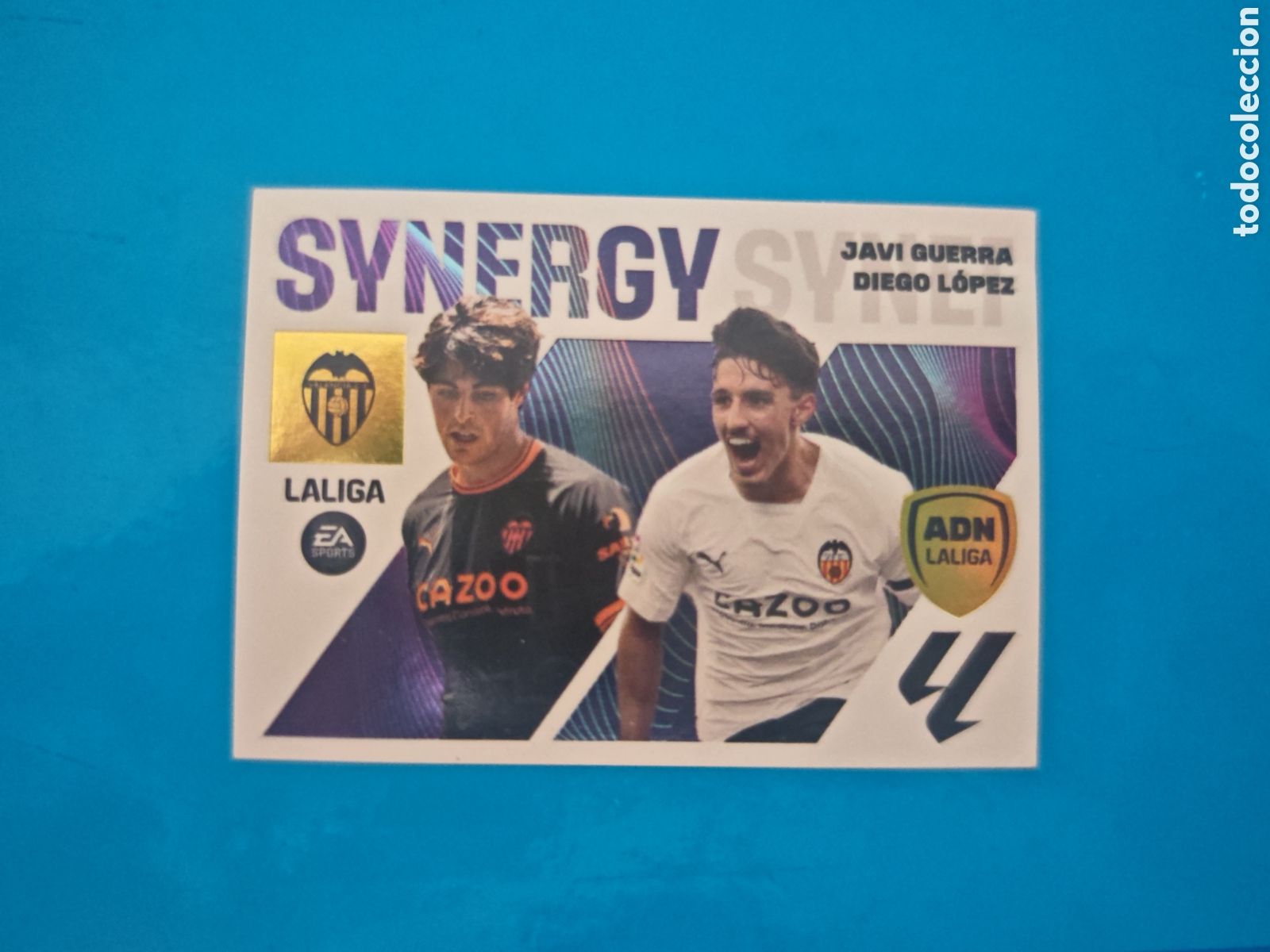 Coleccionismo Cromos antiguos: Synergy 17 Liga Este 23-24 Valencia
