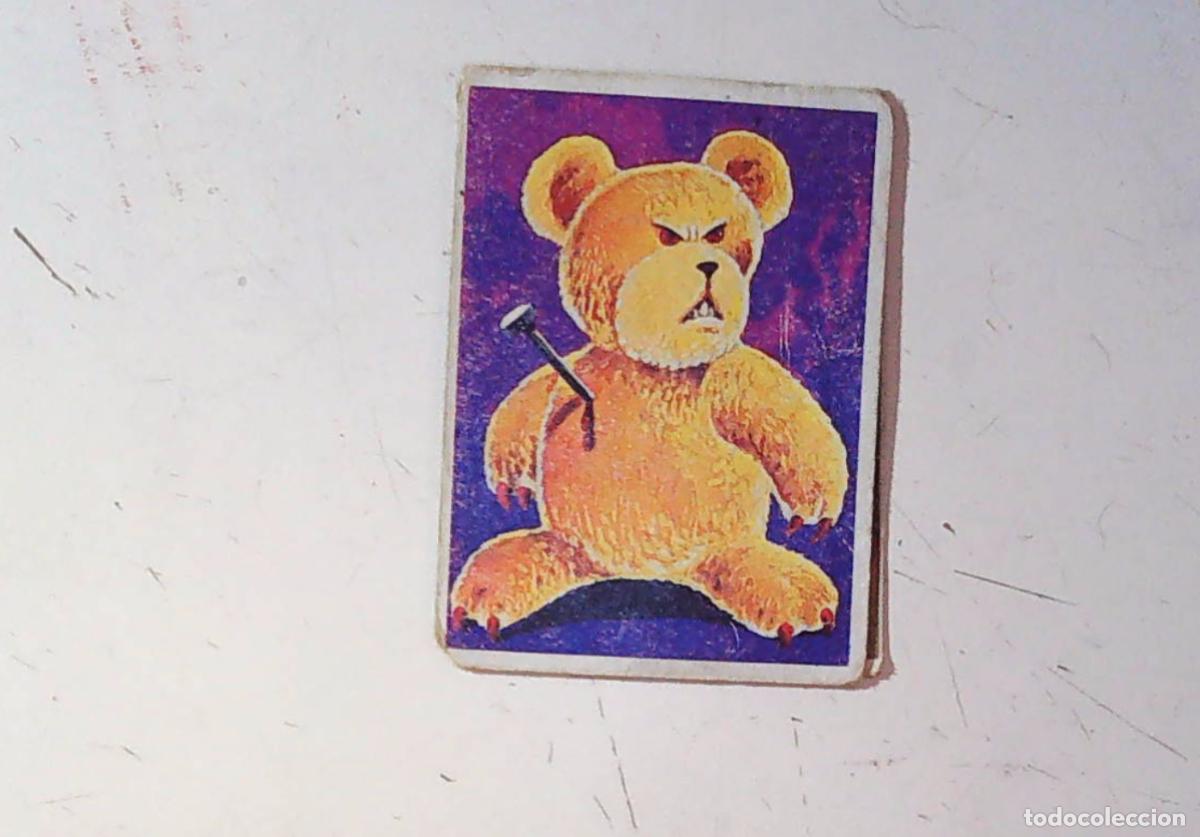 Coleccionismo Cromos antiguos: monstruos mundicrom a&ntilde;os 80 cromo recuperado 200 EL OSITO VUDU