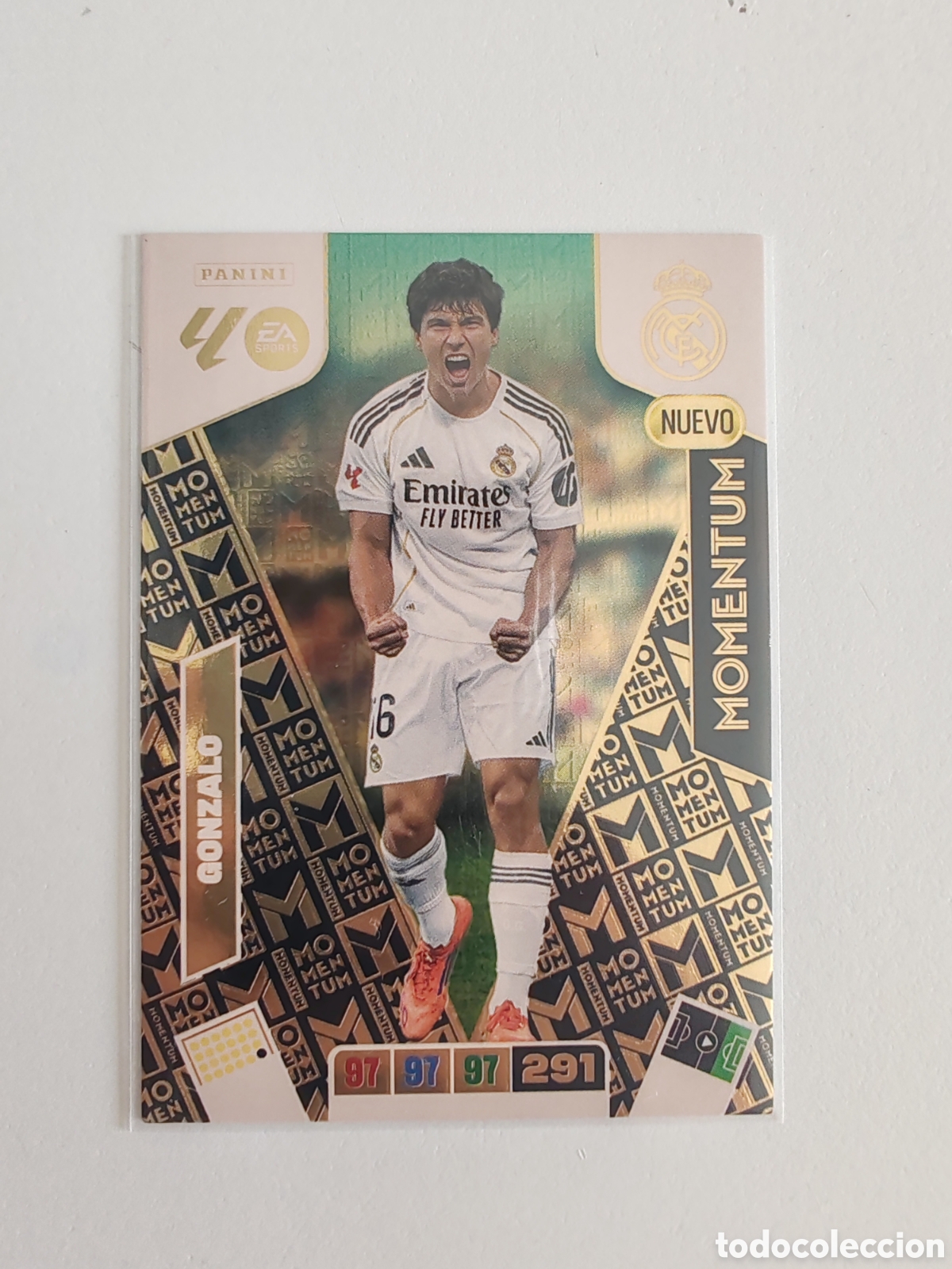 Coleccionismo Cromos antiguos: Adrenalyn 2025 2026 / 25 26 Momentum Gonzalo Real Madrid
