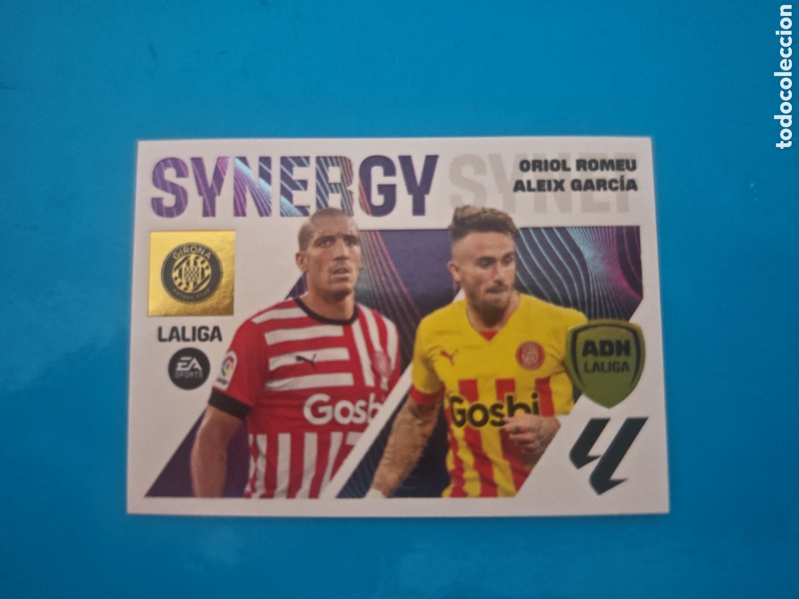 Coleccionismo Cromos antiguos: Synergy 9 Liga Este 23-24 Girona