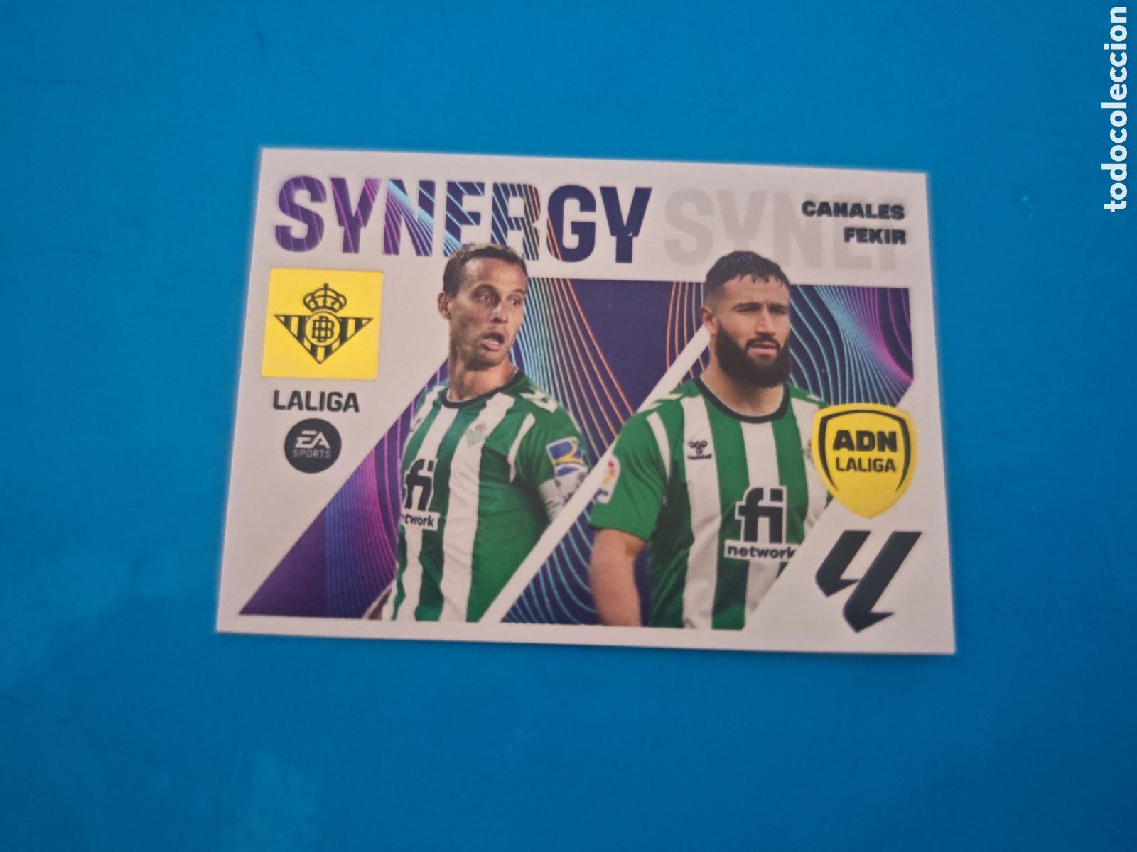 Coleccionismo Cromos antiguos: Synergy 7 Liga Este 23-24 Betis