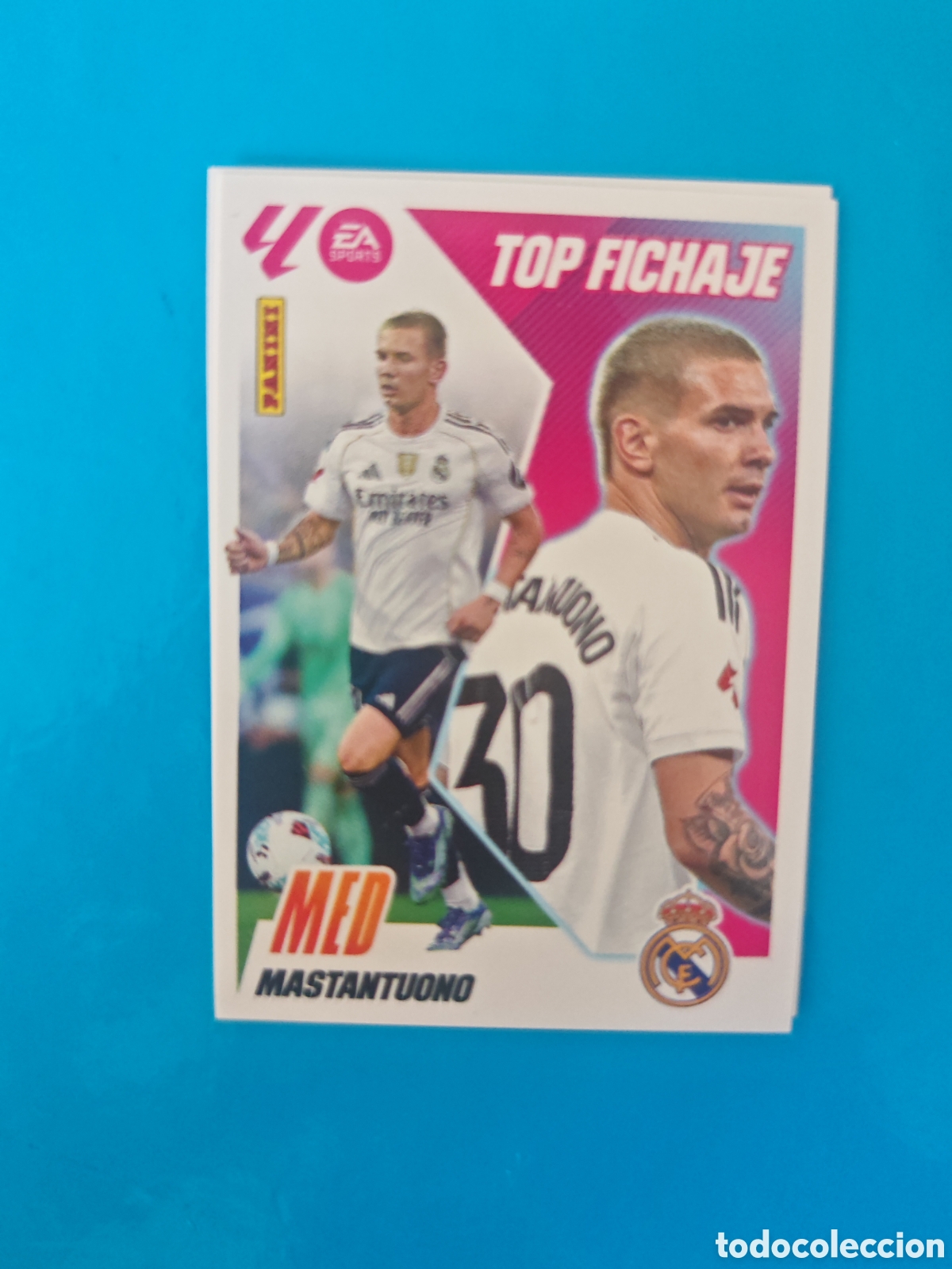 Coleccionismo Cromos antiguos: Top Fichaje 68 Liga Este 25-26 Real Madrid