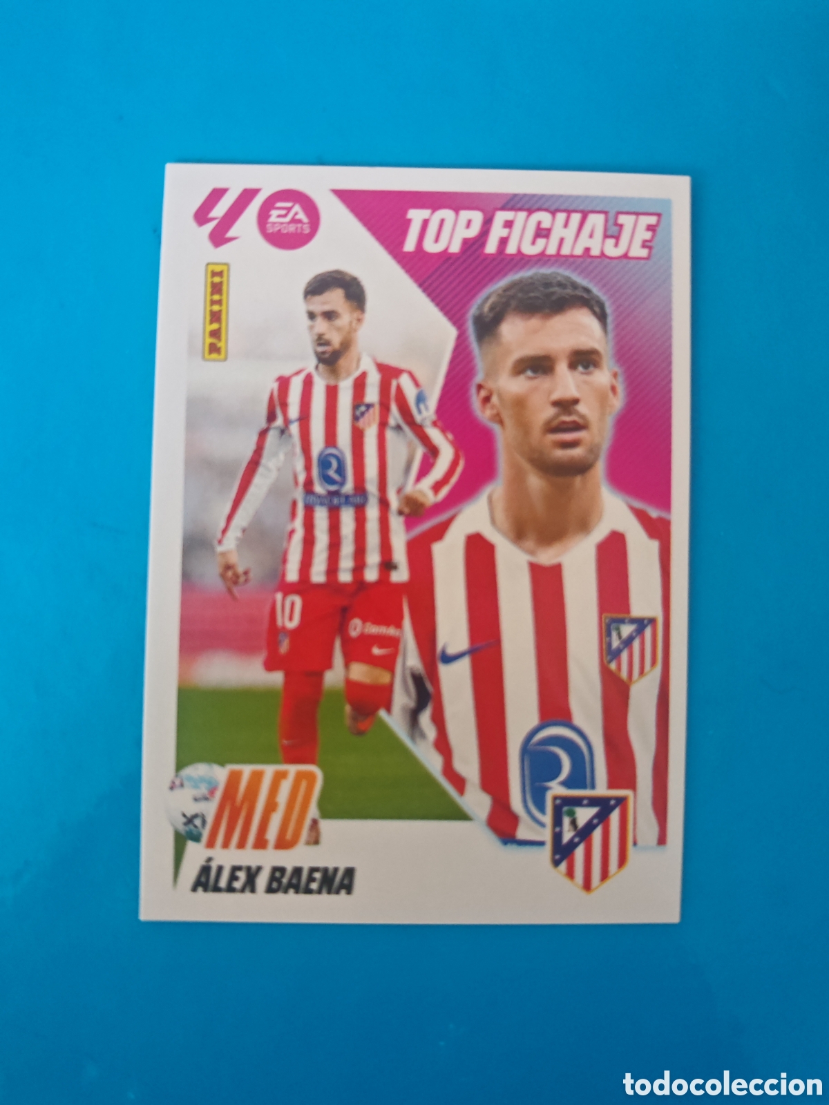 Coleccionismo Cromos antiguos: Fichaje 67 Liga Este 25-26 At.madrid