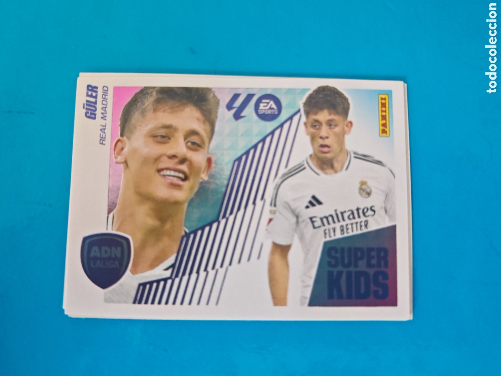 Coleccionismo Cromos antiguos: Superkids 10 Liga Este 25-26 Real Madrid