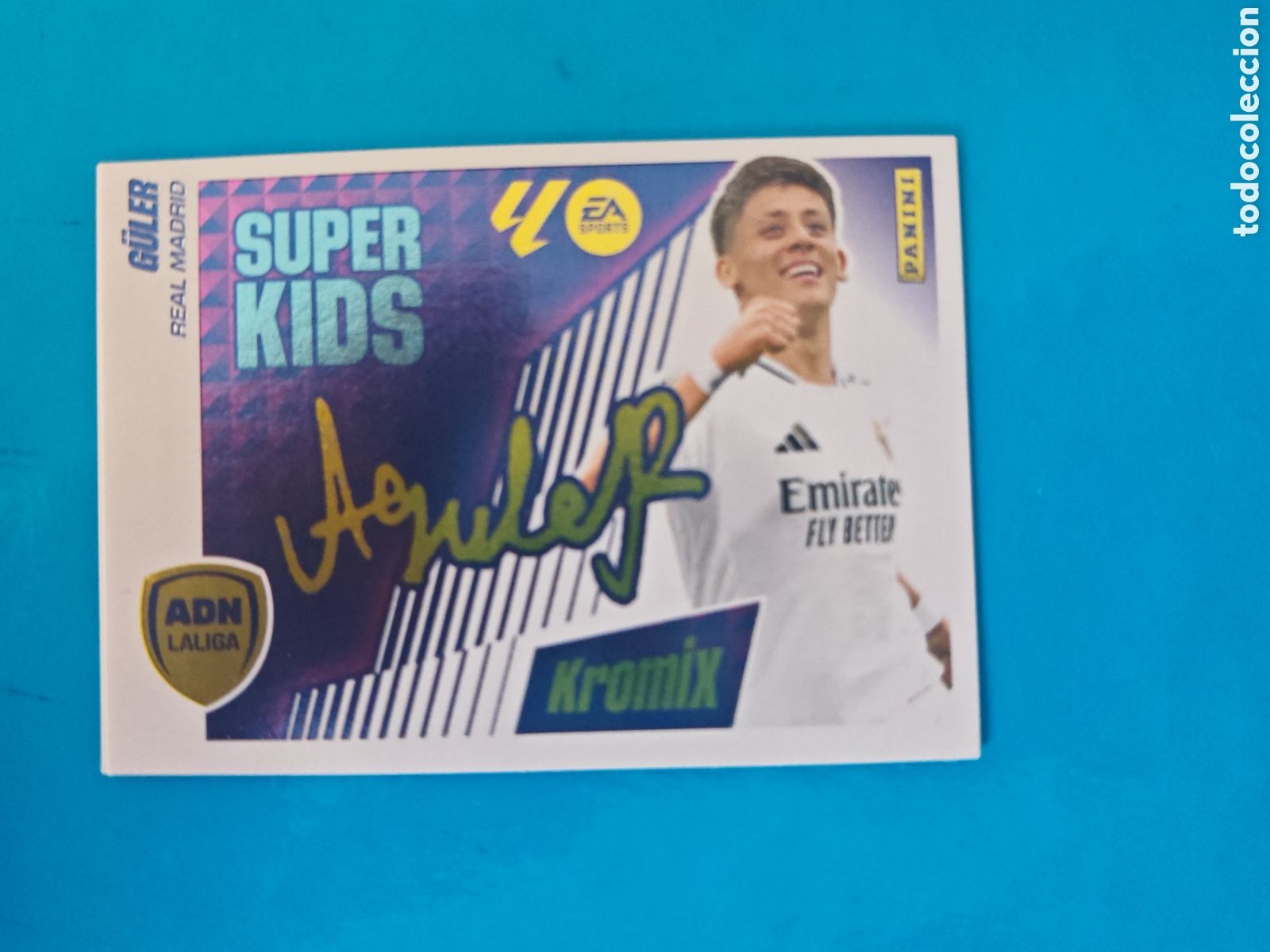 Coleccionismo Cromos antiguos: Kromix 10 Liga Este 25-26 Real Madrid