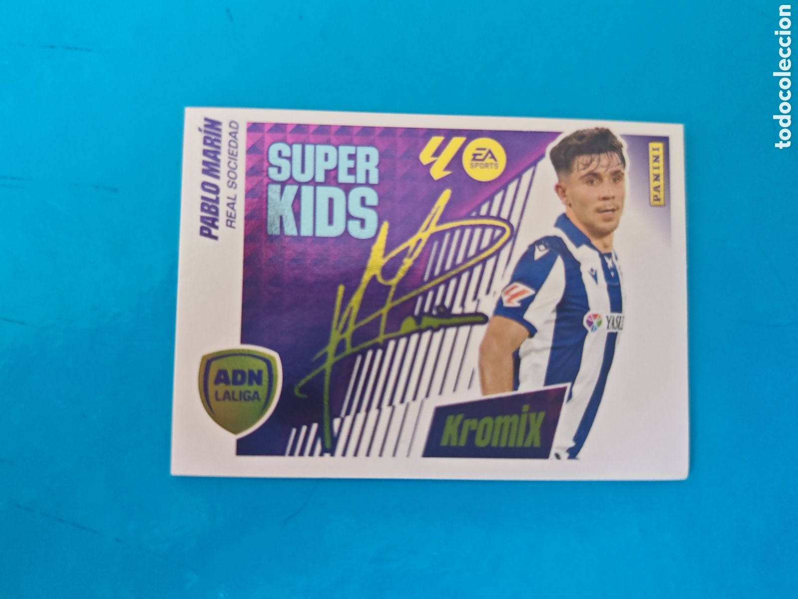 Coleccionismo Cromos antiguos: Kromix 15 Liga Este 25-26 Real Sociedad