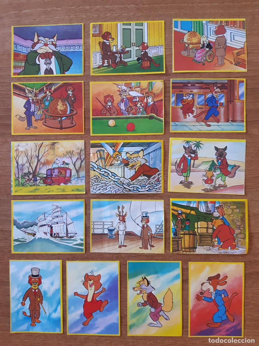 Coleccionismo Cromos antiguos: LOTE 29 CROMOS DIFERENTES LA VUELTA AL MUNDO DE WILLY FOG DANONE A&Ntilde;O 1983. NUNCA PEGADOS, SIN PEGAR