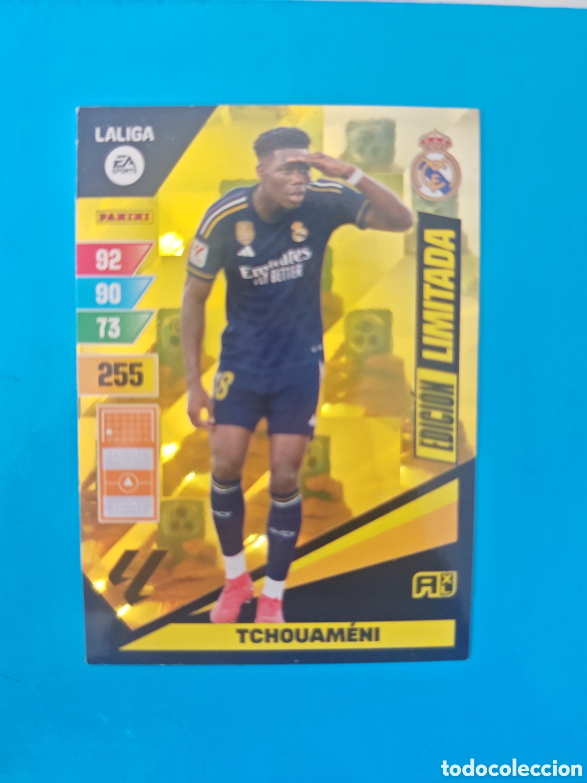 Coleccionismo Cromos antiguos: Tchouameni edici&oacute;n limitada Adrenalyn 23-24