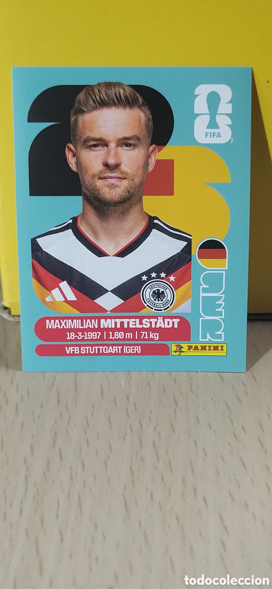 Coleccionismo Cromos antiguos: MITTELSTADT ALEMANIA GERMANY GER N&ordm; 9 FIFA WORLD CUP 2026 PANINI MUNDIAL FIFA WORLD CUP