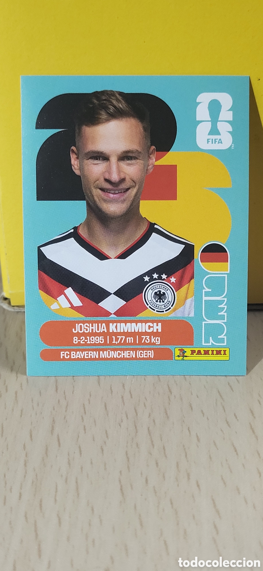 Coleccionismo Cromos antiguos: KIMMICH ALEMANIA GERMANY GER N&ordm; 10 FIFA WORLD CUP 2026 PANINI MUNDIAL FIFA WORLD CUP