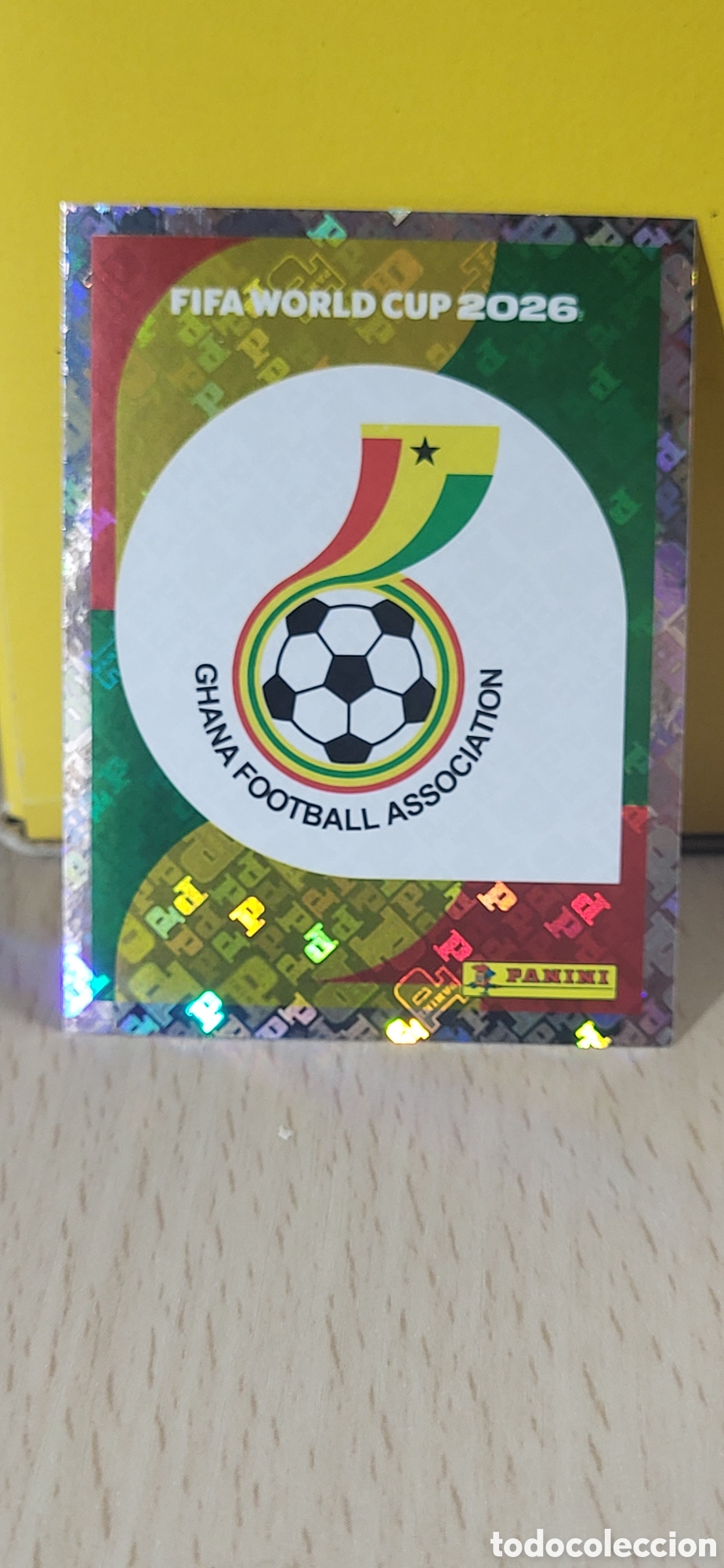 Coleccionismo Cromos antiguos: ESCUDO GHANA GHA N&ordm; 1 FIFA WORLD CUP 2026 PANINI MUNDIAL FIFA WORLD CUP