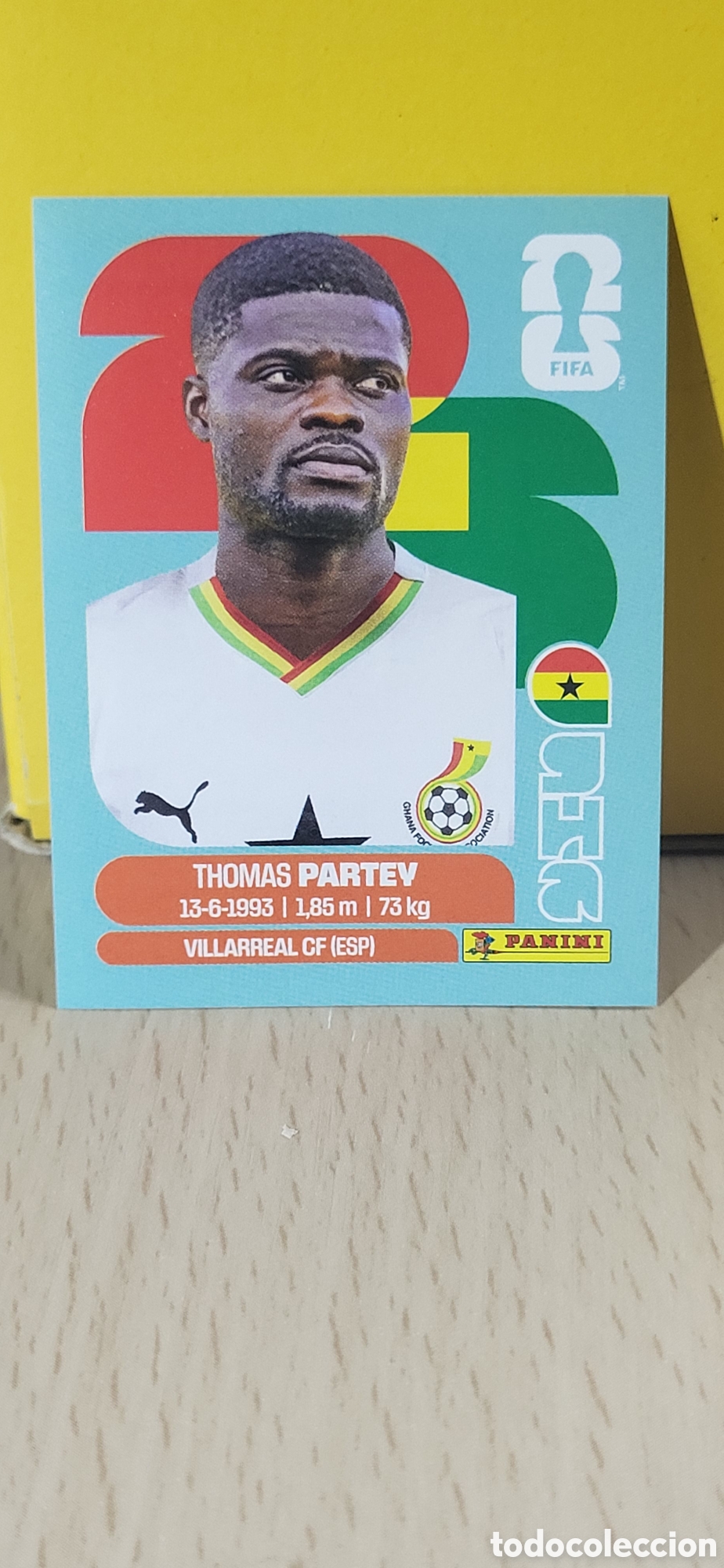 Collectionnisme Cartes &agrave; collectionner anciennes: PARTEY GHANA GHA N&ordm; 10 FIFA WORLD CUP 2026 PANINI MUNDIAL FIFA WORLD CUP