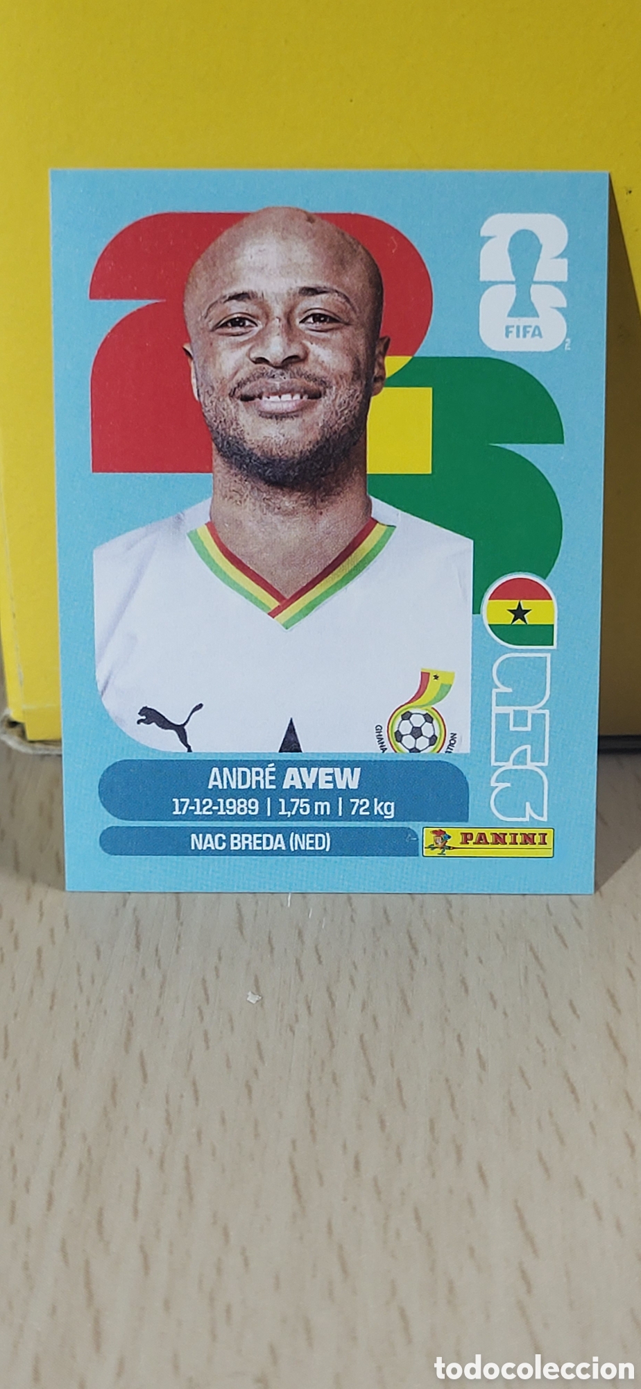 Collectionnisme Cartes &agrave; collectionner anciennes: AYEW GHANA GHA N&ordm; 17 FIFA WORLD CUP 2026 PANINI MUNDIAL FIFA WORLD CUP