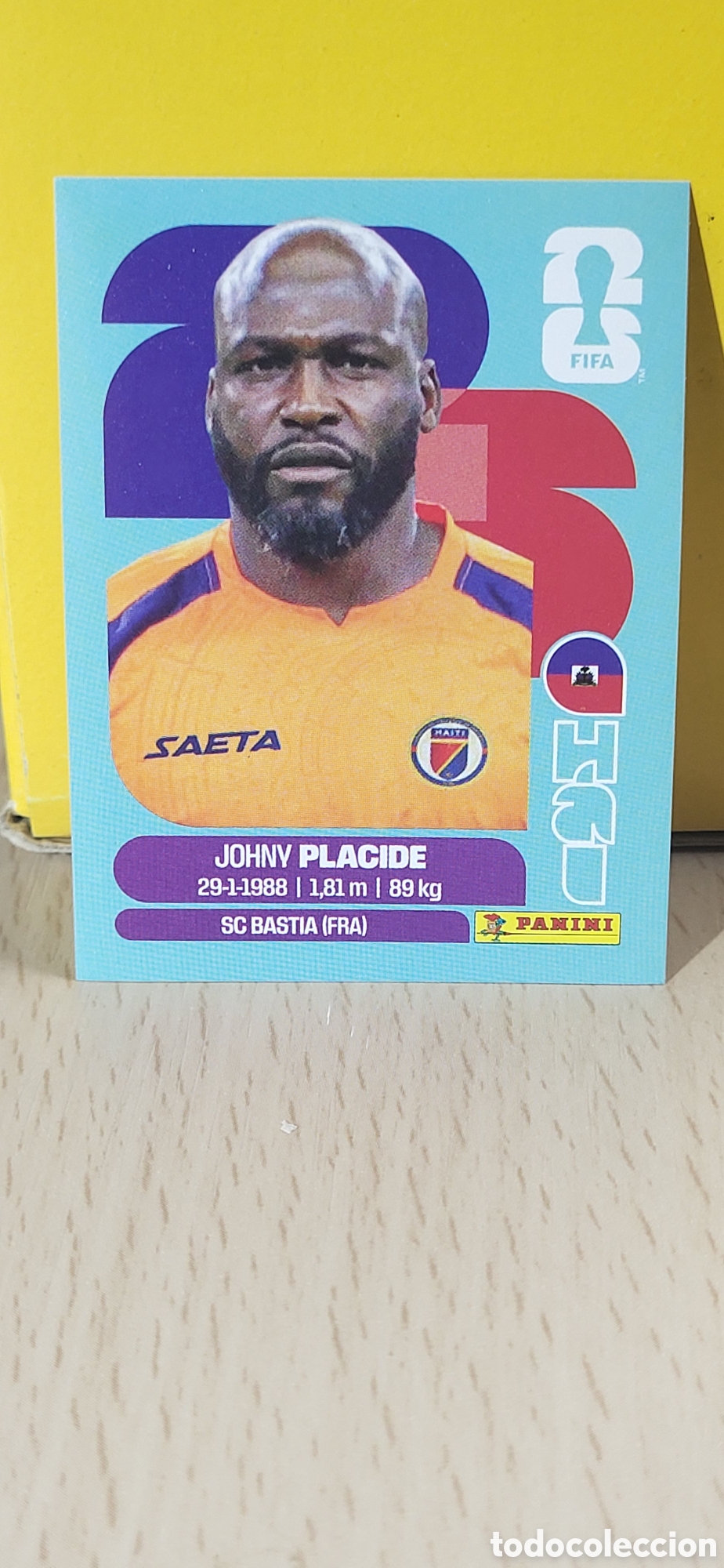 Collezionismo Figurine antiche: PLACIDE HAITI HAI N&ordm; 2 FIFA WORLD CUP 2026 PANINI MUNDIAL FIFA WORLD CUP